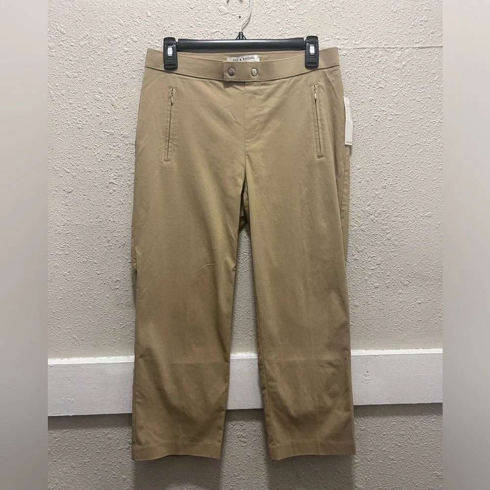 Zac & Rachel Chino Pull On Capri Pants Size 6 NWT